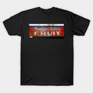 Indian River Fruit sign circa 1938 T-Shirt